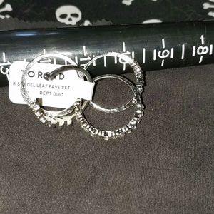 Torrid costume jewelry Ring set (4), size 11